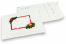 Enveloppes à bulles blanches pour Noël - décoration de Noël | Paysdesenveloppes.ch