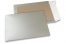 Enveloppes dos carton colorées - Argent, 229 x 324 mm | Paysdesenveloppes.ch