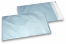 Enveloppes aluminium métallisées mat - bleu glacial 230 x 320 mm | Paysdesenveloppes.ch