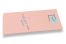 Serviettes Airlaid haut de gamme - rose avec impression (exemple) | Paysdesenveloppes.ch