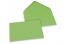 Enveloppes colorées pour cartes de voeux - vert pomme, 125 x 175 mm | Paysdesenveloppes.ch