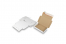 Boîte postale pliante extra-plate avec bande adhésive - 160 x 120 x 25 mm (A6), blanc | Paysdesenveloppes.ch