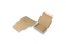Boîte postale pliante extra-plate avec bande adhésive - 160 x 120 x 25 mm (A6), marron | Paysdesenveloppes.ch