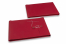 Enveloppes à fermeture Japonaise - 162 x 229 x 25 mm, rouge | Paysdesenveloppes.ch