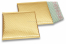Enveloppes à bulles ECO métallique - or 165 x 165 mm | Paysdesenveloppes.ch