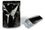 Sachets stand-up noir brillant - 200 x 300 x 100 mm, 1800 ml | Paysdesenveloppes.ch