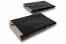 Sachets cadeaux en papier kraft couloré - noir, 200 x 320 x 70 mm | Paysdesenveloppes.ch