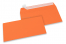Enveloppes papier colorées - Orange, 110 x 220 mm | Paysdesenveloppes.ch