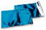 Enveloppes aluminium métallisées colorées - bleu 162 x 229 mm | Paysdesenveloppes.ch