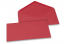 Enveloppes colorées pour cartes de voeux - rouge, 110 x 220 mm | Paysdesenveloppes.ch