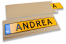 Enveloppes à bulles Kraft marron 545 x 180 mm - convient pour une plaque d'immatriculation | Paysdesenveloppes.ch