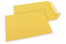 Enveloppes papier colorées - Jaune bouton d'or, 229 x 324 mm | Paysdesenveloppes.ch