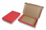 Boîte postale pliante extra-plate - rouge | Paysdesenveloppes.ch
