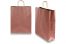 Sacs papier kraft avec anses rondes - rouge métallisé, 320 x 120 x 410 mm, 100 gr | Paysdesenveloppes.ch
