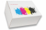 Caisse carton fond automatique - Illustration avec logo sur le recto | Paysdesenveloppes.ch