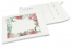 Enveloppes à bulles blanches pour Noël - Vintage | Paysdesenveloppes.ch