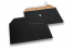 Enveloppes carton noir - 180 x 234 mm | Paysdesenveloppes.ch