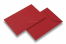 Pochettes en papier kraft couleur - Rouge | Paysdesenveloppes.ch