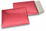 Enveloppes à bulles ECO métallique - rouge 180 x 250 mm | Paysdesenveloppes.ch