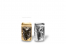 Sachets stand-up métalliques transparents - or métallisé, 85 x 145 x 50 mm - 100 ml | Paysdesenveloppes.ch