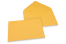 Enveloppes colorées pour cartes de voeux - jaune or, 162 x 229 mm | Paysdesenveloppes.ch