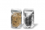 Sachets stand-up métalliques transparents - argent métallisé, 130 x 225 x 70 mm - 500 ml | Paysdesenveloppes.ch