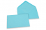 Enveloppes colorées pour cartes de voeux - bleu ciel, 114 x 162 mm | Paysdesenveloppes.ch