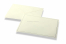 Enveloppes pour faire-part de décès - Crème + simple bordure | Paysdesenveloppes.ch