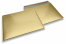 Enveloppes à bulles ECO métallisées mat colorées - or 320 x 425 mm | Paysdesenveloppes.ch