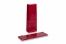 Sachets colorés avec soufflets - rouge 70 x 40 x 205 mm, 100 grammes | Paysdesenveloppes.ch