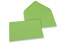 Enveloppes colorées pour cartes de voeux - vert pomme, 133 x 184 mm | Paysdesenveloppes.ch