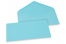Enveloppes colorées pour cartes de voeux - bleu ciel, 110 x 220 mm | Paysdesenveloppes.ch