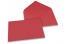 Enveloppes colorées pour cartes de voeux - rouge, 162 x 229 mm | Paysdesenveloppes.ch