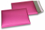 Enveloppes à bulles ECO métallisées mat colorées - rose 180 x 250 mm | Paysdesenveloppes.ch