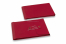 Enveloppes à fermeture Japonaise - 114 x 162 x 25 mm, rouge | Paysdesenveloppes.ch