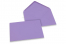 Enveloppes colorées pour cartes de voeux - violet, 125 x 175 mm | Paysdesenveloppes.ch