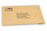 Enveloppes à bulles kraft marron (80 grs.) - illustration avec logo sur le recto | Paysdesenveloppes.ch