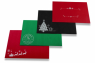 Enveloppes colorées pour Noël | Paysdesenveloppes.ch
