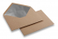 Enveloppes doublées papier kraft - 114 x 162 mm (C 6) Argent | Paysdesenveloppes.ch