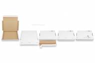 Boîte postale pliante extra-plate avec bande adhésive | Paysdesenveloppes.ch