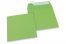 Enveloppes papier colorées - Vert pomme, 160 x 160 mm | Paysdesenveloppes.ch