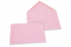 Enveloppes colorées pour cartes de voeux - rose clair, 114 x 162 mm | Paysdesenveloppes.ch