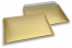Enveloppes à bulles ECO métallisées mat colorées - or 235 x 325 mm | Paysdesenveloppes.ch