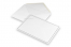 Enveloppes pour faire-part de décès - Blanc + Double bordure, 156 x 220 mm | Paysdesenveloppes.ch