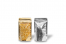 Sachets stand-up métalliques transparents - or métallisé, 110 x 185 x 70 mm - 250 ml | Paysdesenveloppes.ch