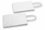 Sacs papier kraft avec anses rondes - blanc, 140 x 80 x 210 mm, 90 gr | Paysdesenveloppes.ch