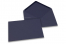 Enveloppes colorées pour cartes de voeux - bleu foncé, 133 x 184 mm | Paysdesenveloppes.ch