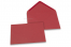 Enveloppes colorées pour cartes de voeux - rouge foncé, 114 x 162 mm | Paysdesenveloppes.ch