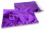 Enveloppes aluminium métallisées colorées - violet  229 x 324 mm | Paysdesenveloppes.ch