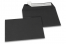 Enveloppes papier colorées - Noir, 114 x 162 mm | Paysdesenveloppes.ch